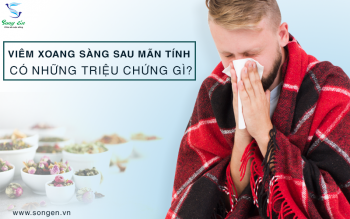 Viêm xoang sàng sau mãn tính có những triệu chứng gì?